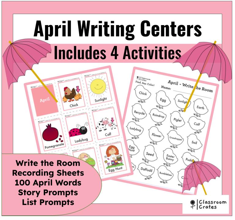 April Writing Box