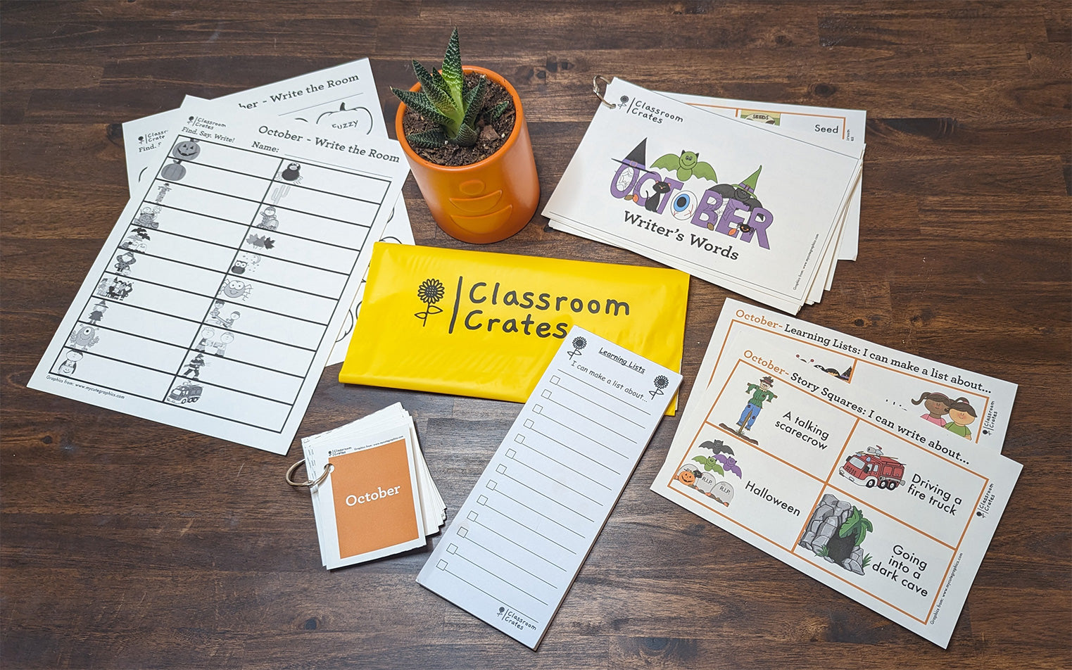 October Writing Box